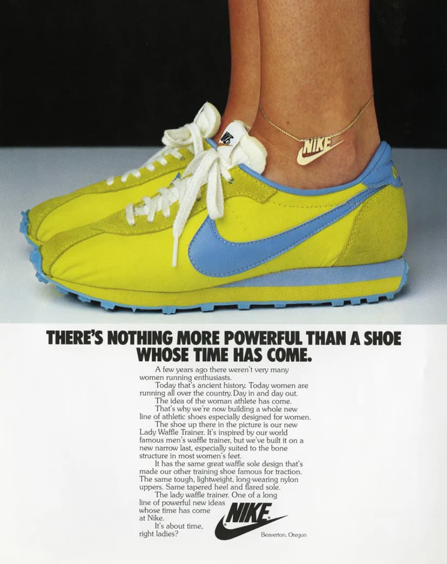 nike lady waffle trainer - There'S Nothing More Powerful Than A Shoe Whose Time Has Come. A few years ago there weren't very many women running enthusiasts. Today that's ancient history. Today women are running all over the country. Day in and day out. Th